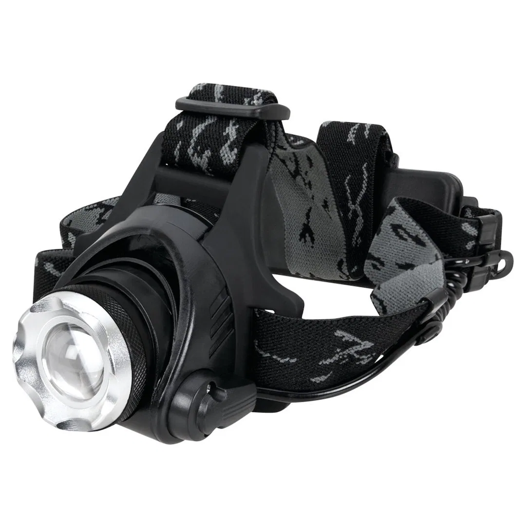560 – PERFORM TOOL Flashlight, Adjustable Head Strap CREE XML T6 LED Polycarbonate Clear Lens 500 Lumens High Beam/ 2...